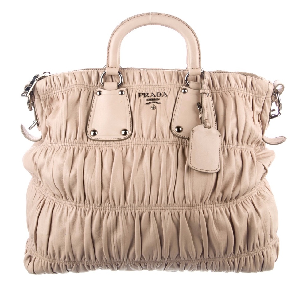 Prada Capretto Gaufre Satchel